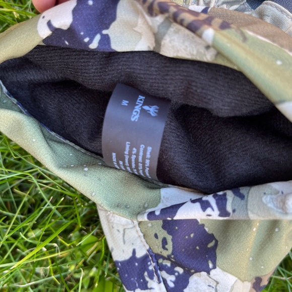 Men’s King’s XKG Insulated Gloves - Size Medium - Camo (XK7) - Like New - Picture 4 of 5